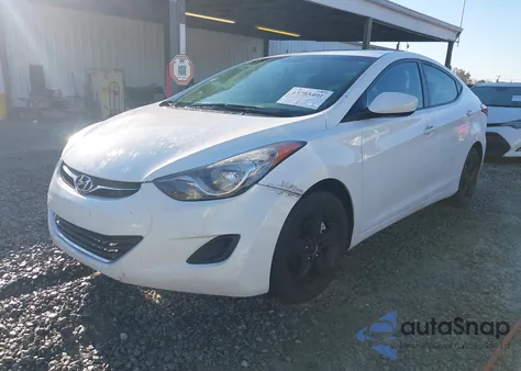2011 Hyundai Elantra Gls из США, поврежденный, VIN 5NPDH4AE0BH045148